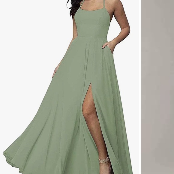 Ryanth Dresses Sage Green Long Dress Poshmark